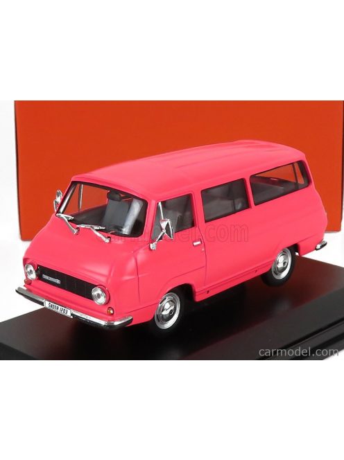 Abrex - Skoda 1203 Minibus 1968 Matt Pink