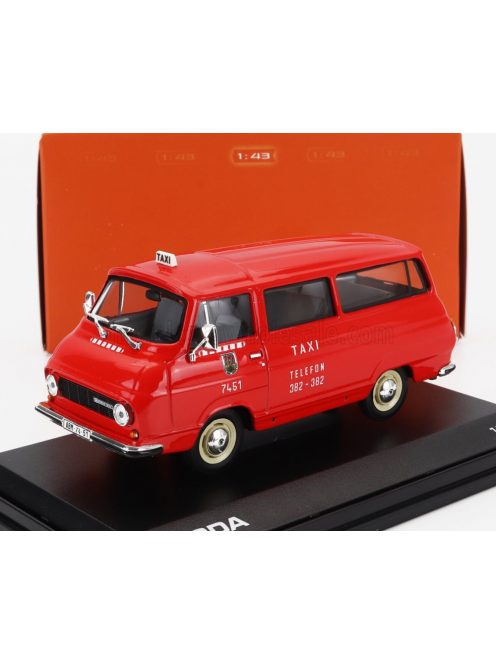 ABREX - SKODA 1203 MINIBUS TAXI 1974 RED