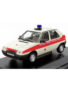 Abrex - Skoda Favorit 136L Vb Ambulance Praha 1988 White Red