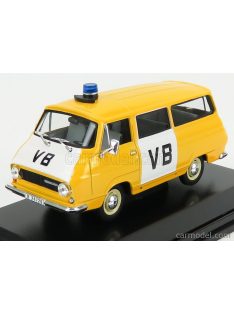   Abrex - Skoda 1203 Minibus Vb Communist Police Czechoslovak 1974 Yellow White