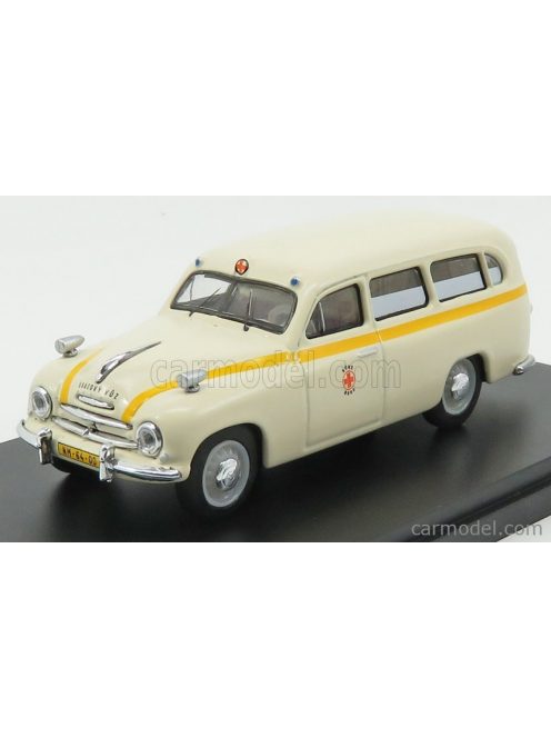 Abrex - Skoda 1201 Van Ambulance 1956 Cream Red