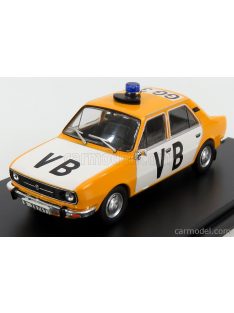   Abrex - Skoda 105L Verejna Bezpecnost Police 1977 Yellow White Black