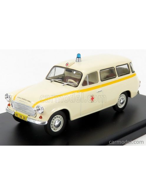 Abrex - Skoda 1202 Munz Brno Ambulance 1964 Blue White