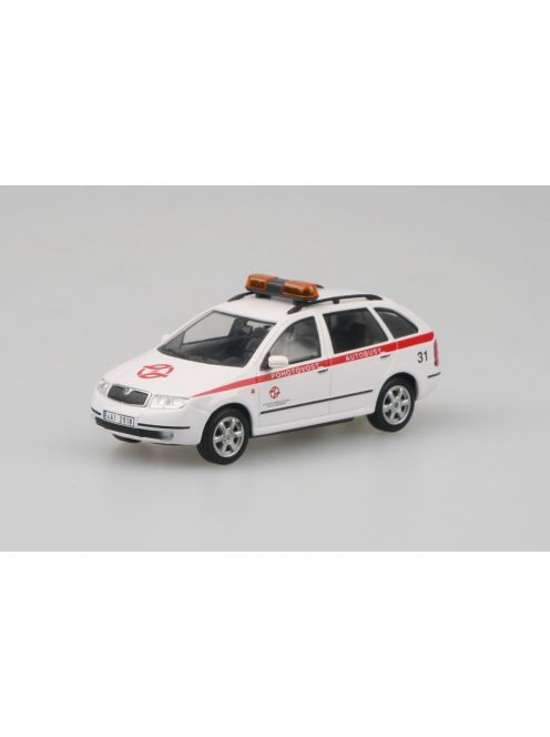 ABREX - 1:43 Skoda Fabia Combi (2000) DP hl.m. Prague - Emergency Buses - Abrex