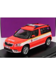   Abrex - Skoda Yeti Suv Facelift (Restyling) Fire Engine 2013 Red Fluo White