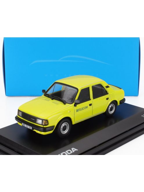 Abrex - SKODA 120L TELECOM 1984 YELLOW