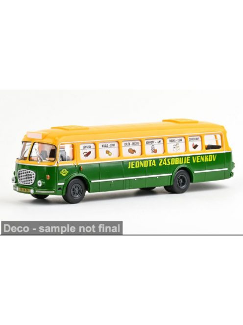 Abrex - Skoda Autobus 706 RTO, orange/grün, 1:43