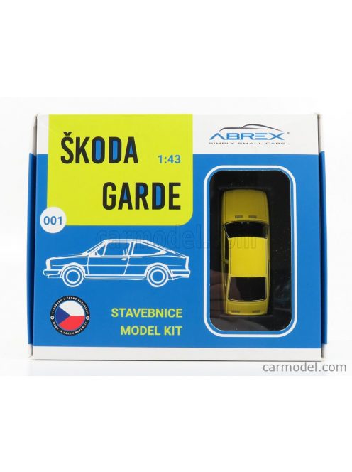 Abrex - Skoda Garde 1982 Yellow