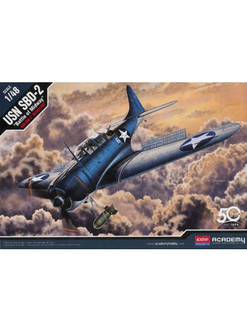 Academy -  Academy 12335 - USN SBD-2 "Midway" (1:48)