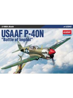   Academy - Plastikový model letadla 1/48 USAAF P-40N „Battle of Imphal“ - Academy