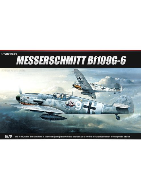 Academy - MESSERSCHMITT BF109G-6