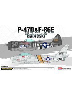   Academy -  Academy 12530 - P-47D F-86E "Gabreski" LE: (1:72)