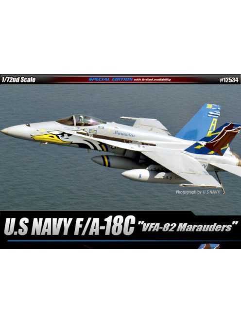 Academy - F/A-18C U.S NAVY VFA-82 MARAUDERS LE: