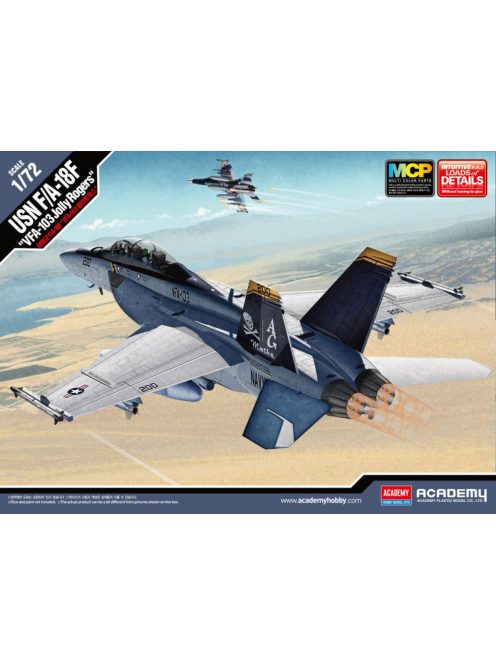 Academy -  Academy 12535 - USN F/A-18F "VFA-103 Jolly Rogers" MCP (1:72)