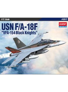   Academy - Model Kit letadlo 12577 - USN F/A-18F "VFA-154 Black Knight" (1:72)