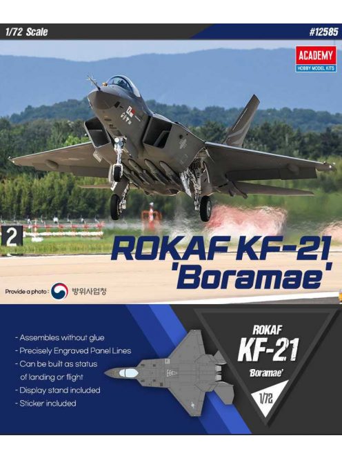 Academy - 1/72 ROKAF KF-21 "Boramae"