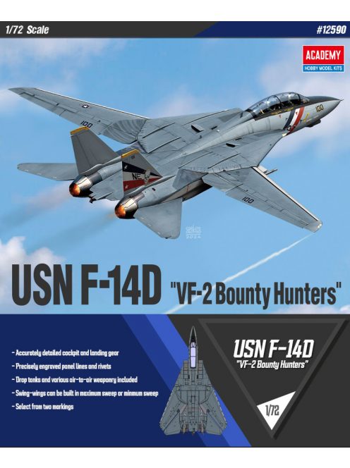 Academy - USN F-14D “VF-2 Bounty Hunters”