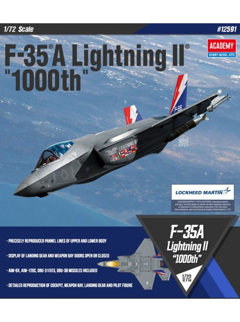 Academy - F-35A Lightning II 1000th