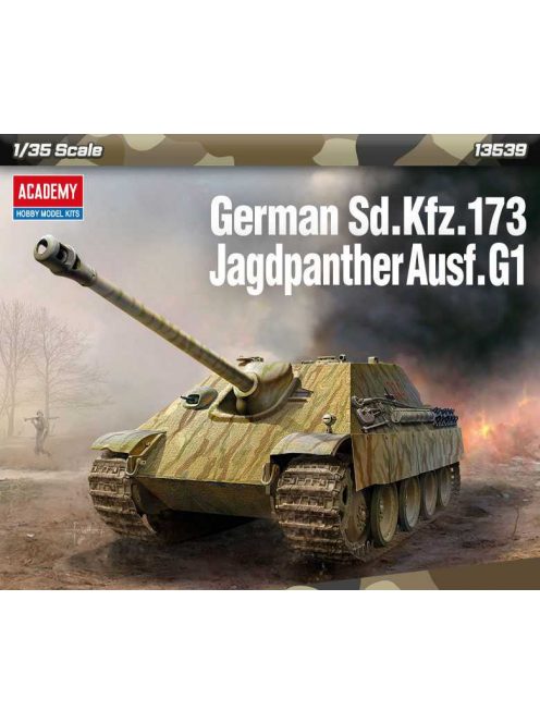 Academy - Model Kit tank 13539 - German Sd.kfz.173 Jagdpanther Ausf.G1 (1:35)