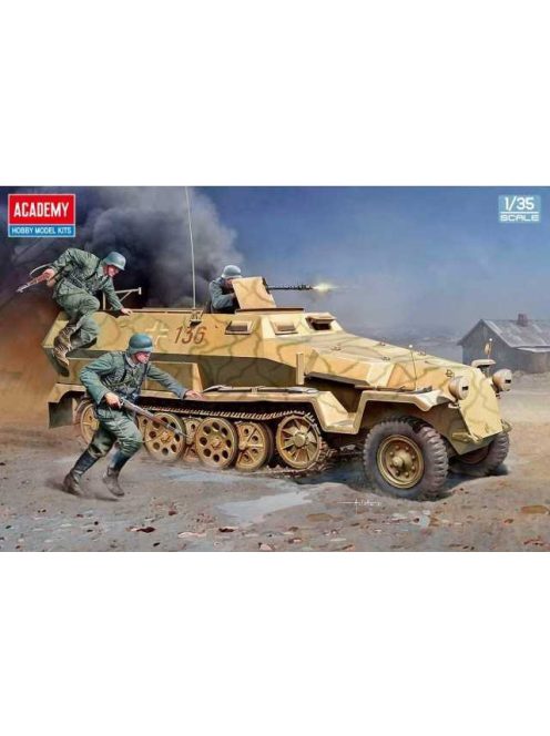 Academy - Model Kit military 13540 - German Sd.kfz.251/1 Ausf.C (1:35)