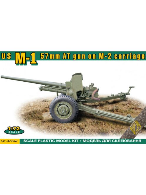 ACE - US M-1 57mm AT gun on M-2 carriage