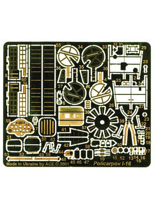 ACE - PE-Set for I-16 (ICM) für ICM Bausatz
