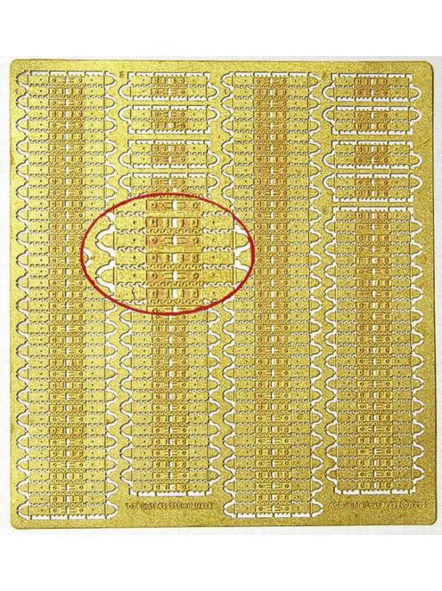 ACE - PE-Tracks for T-34 Mod.1941 (550mm wide) für Dragon/Unimodel Bausatz