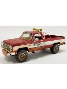   Acmemodels - CHEVROLET K-20 PICK-UP SPRINT CAR PUSH TRUCK WORLD OF OUTLAW 1982 RED WHITE