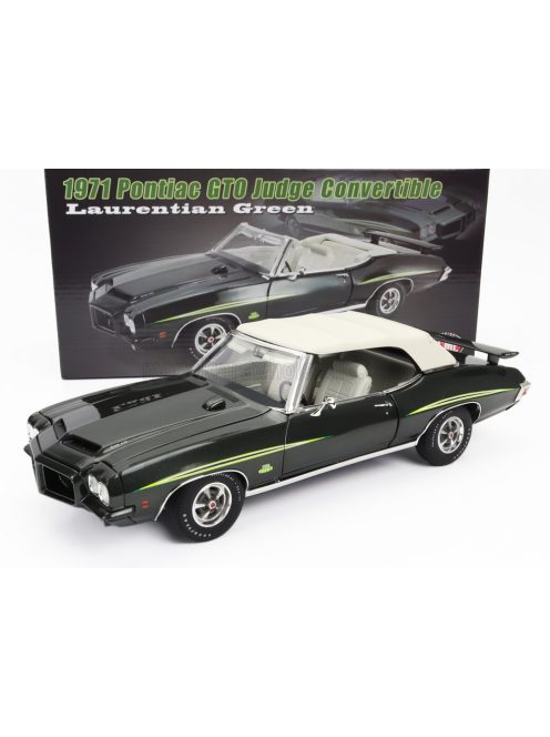 Acmemodels - PONTIAC GTO JUDGE CABRIOLET 1971 LAURENTIAN GREEN