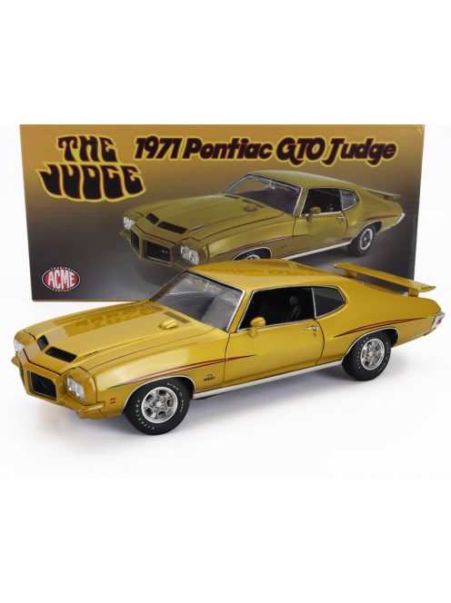 Acmemodels - PONTIAC GTO JUDGE COUPE 1971 GOLD MET