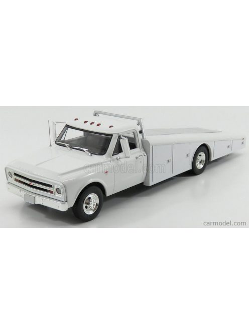 Acme-Models - Chevrolet C-30 Truck Ramp Car Transporter 1967 White