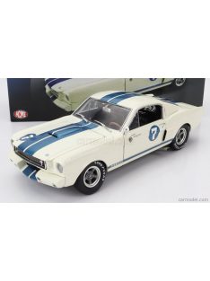   Acme-Models - Ford Usa Mustang Gt350 N 7 Coupe Stirling Moss Tribute 1966 White Blue