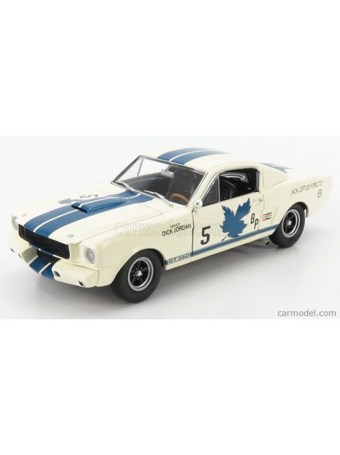 Acme-Models - Ford Usa Mustang Shelby Gt350R Coupe N 5 Canadian Championj 1965 D.Jordan White Light Blue