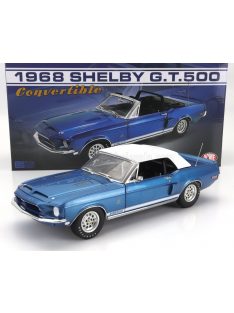   Acmemodels - FORD USA MUSTANG SHELBY GT500 CABRIOLET 1968 ACAPULCO BLUE WHITE