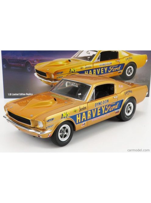 Acme-Models - Ford Usa Mustang A/Fx Coupe N 0 Harvey Ford 1965 Dyno Don Orange Met