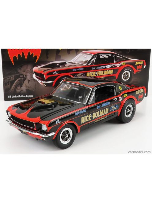 Acme-Models - Ford Usa Mustang A/Fx Coupe N 0 Batcar Nhra 1966 Bud Rubino Black Red