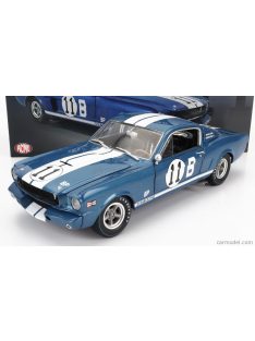   Acme-Models - Ford Usa Mustang Gt350R N 11B Racing Coupe 1965 Mark Donohue Blue White