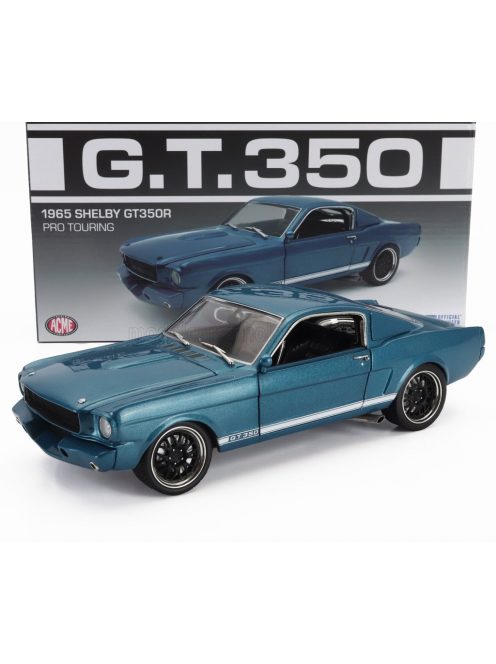 Acmemodels - FORD USA MUSTANG SHELBY GT350 COUPE PRO TOURING 1965 BLUE