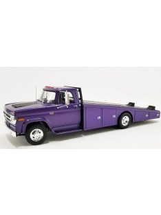   Acmemodels - DODGE D-300 TRUCK RAMP CAR TRANSPORTER 1970 PURPLE