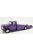 Acmemodels - DODGE D-300 TRUCK RAMP CAR TRANSPORTER 1970 PURPLE