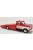 Acmemodels - DODGE D-300 TRUCK RAMP CAR TRANSPORTER MONGOOSE RACING 1970 RED WHITE