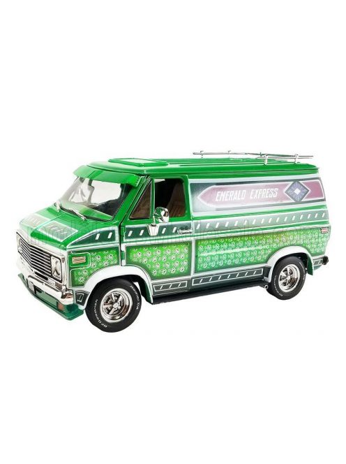 Acmemodels - CHEVROLET G-SERIES VAN EMERALD EXPRESS 1974 GREEN MET