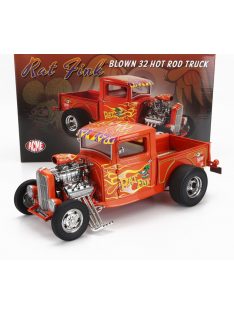   Acmemodels - FORD USA PICK-UP HOT ROD CUSTOM RAT FINK 1932 ORANGE