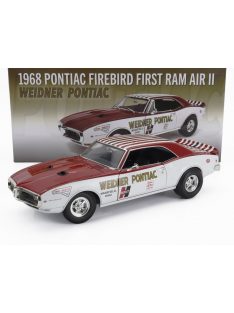   Acmemodels - PONTIAC FIREBIRD FIRST RAM AIR II COUPE WEIDNER PONTIAC RACING 1968 WHITE RED