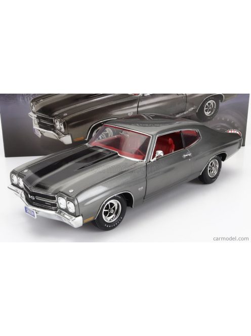 Acme-Models - Chevrolet Chevelle Ls/6 Ss Coupe 1970 Grey Black