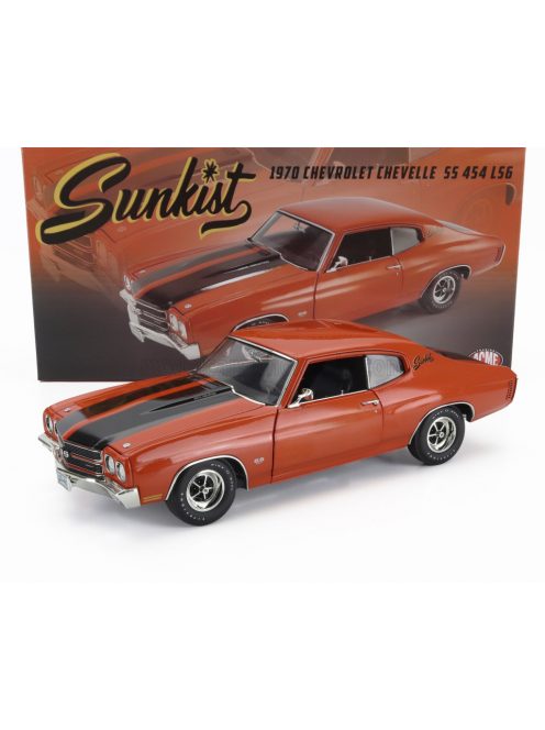 Acmemodels - CHEVROLET CHEVELLE SS 454 COUPE SUNKIST 1970 ORANGE BLACK