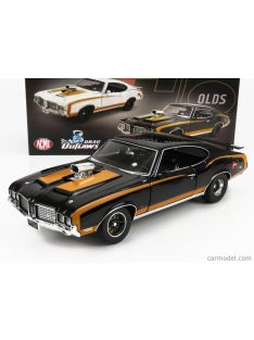   Acme-Models - Oldsmobile 442 Hurst Coupe Drug Outlaw Dragster 1972 Black Yellow