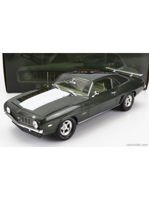 Acme-Models - Chevrolet Camaro Copo Coupe 1969 Green Met White