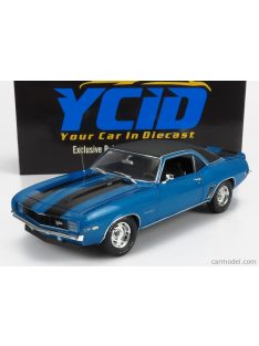   Acme-Models - Chevrolet Camaro Z/28 302 Coupe 1969 Blue Matt Black