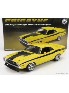   Acme-Models - Dodge Challenger Trans Am Coupe Streetfighter 1971 Yellow Black